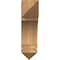 Ekena Millwork Thorton Arts & Crafts Rough Sawn Bracket, Western Red Cedar, 6"W x 18"D x 22"H BKT06X18X22THR03RWR - alternate 4